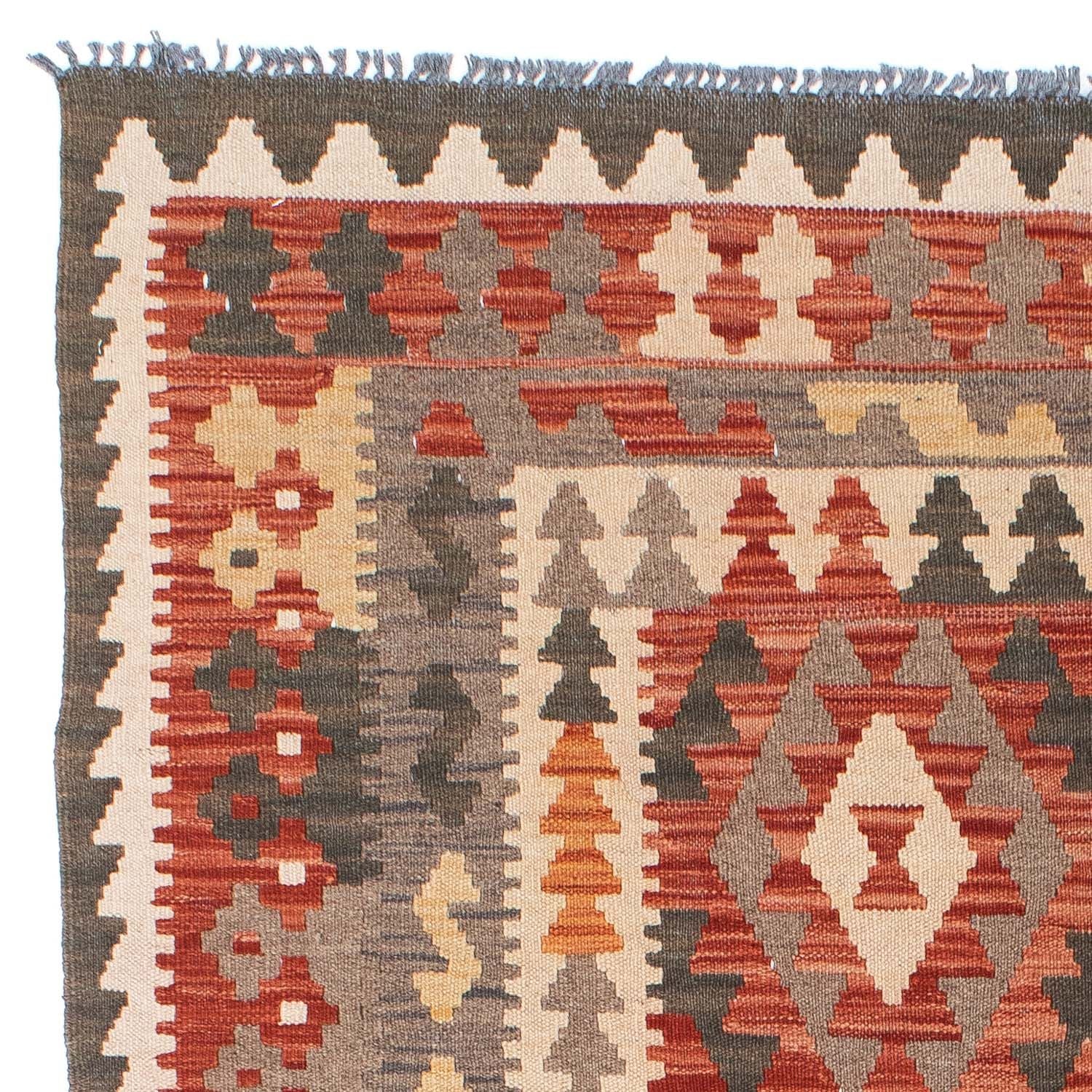 Kelim Teppich - Oriental 194 x 147 cm - hellrot - Image 3