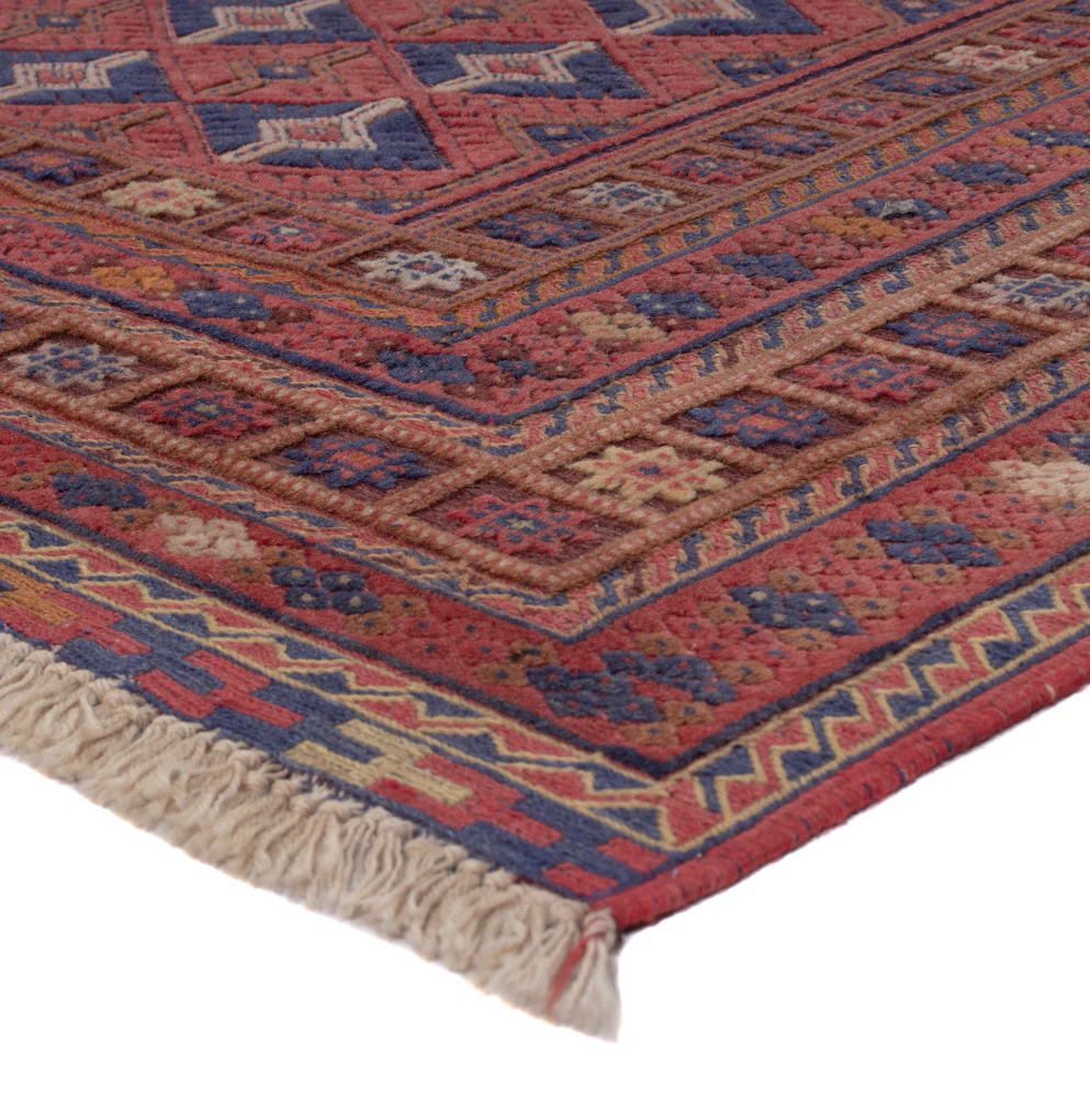 Kelim Afghan Teppich 194x156cm - Image 4