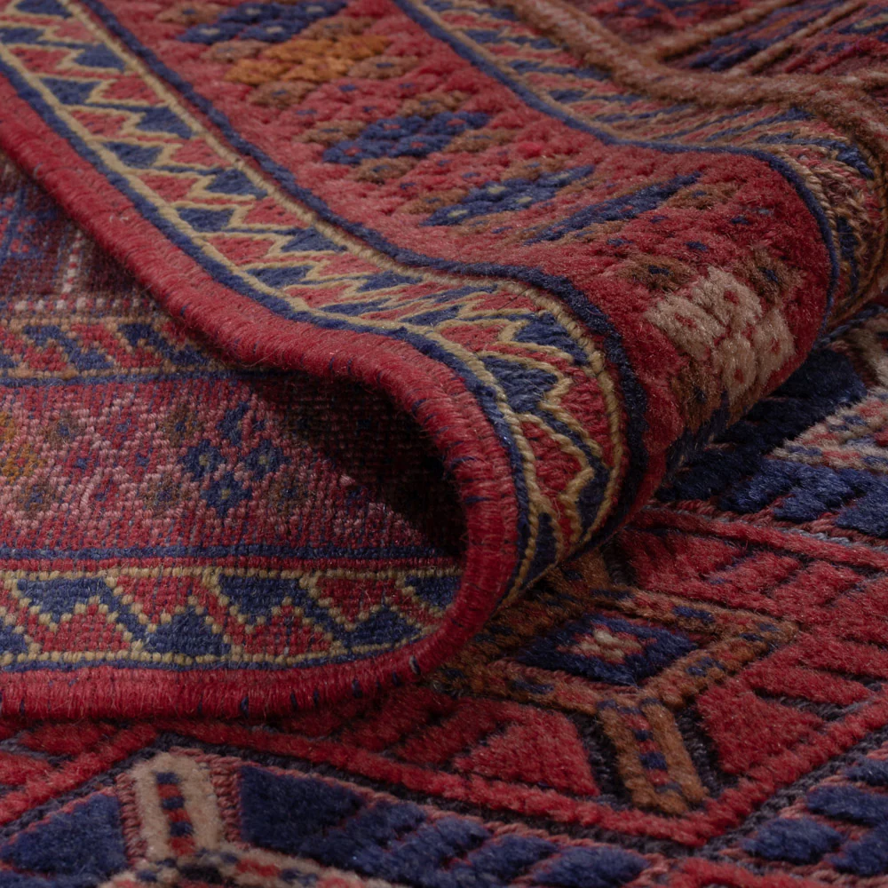 Kelim Afghan Teppich 194x156cm - Image 5