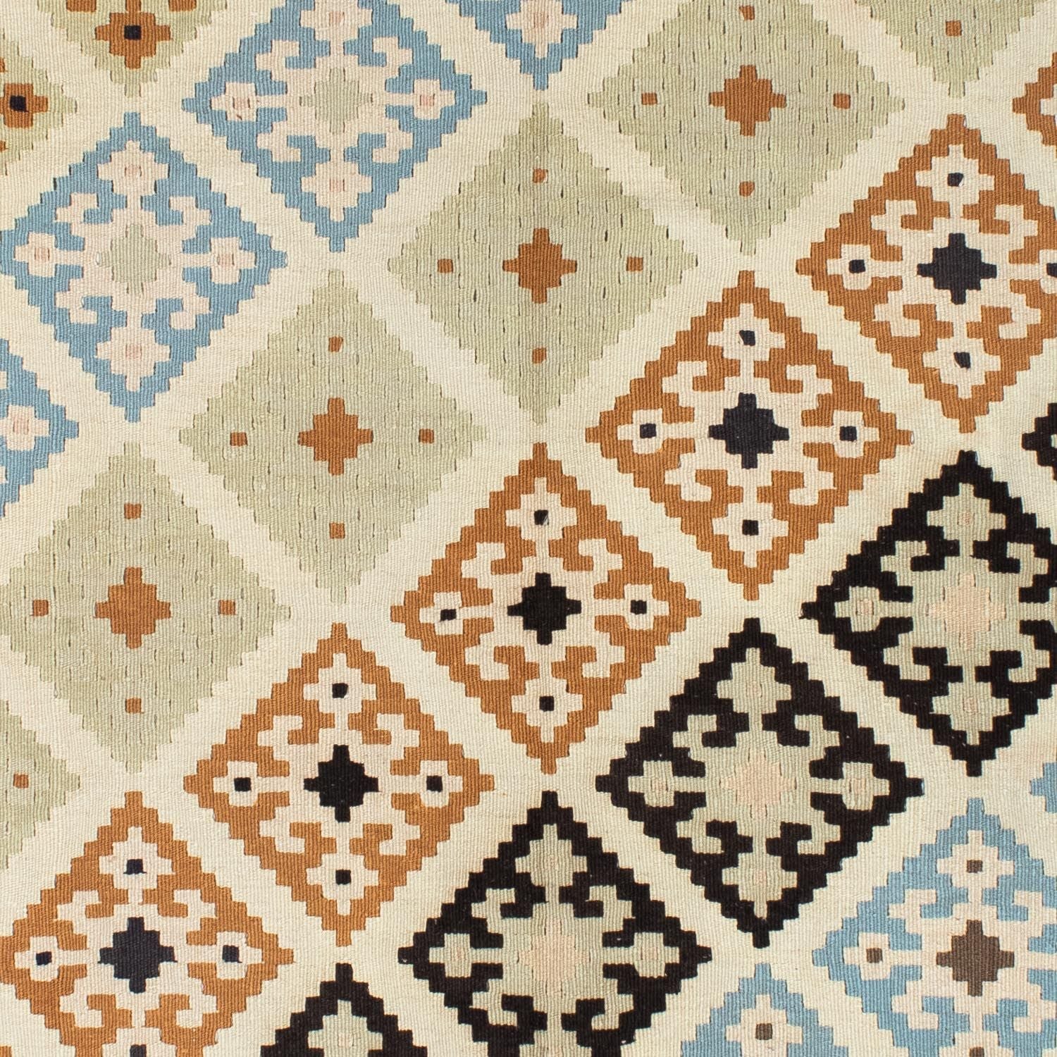 Kelim Teppich - Oriental 195 x 158 cm - beige - Image 2