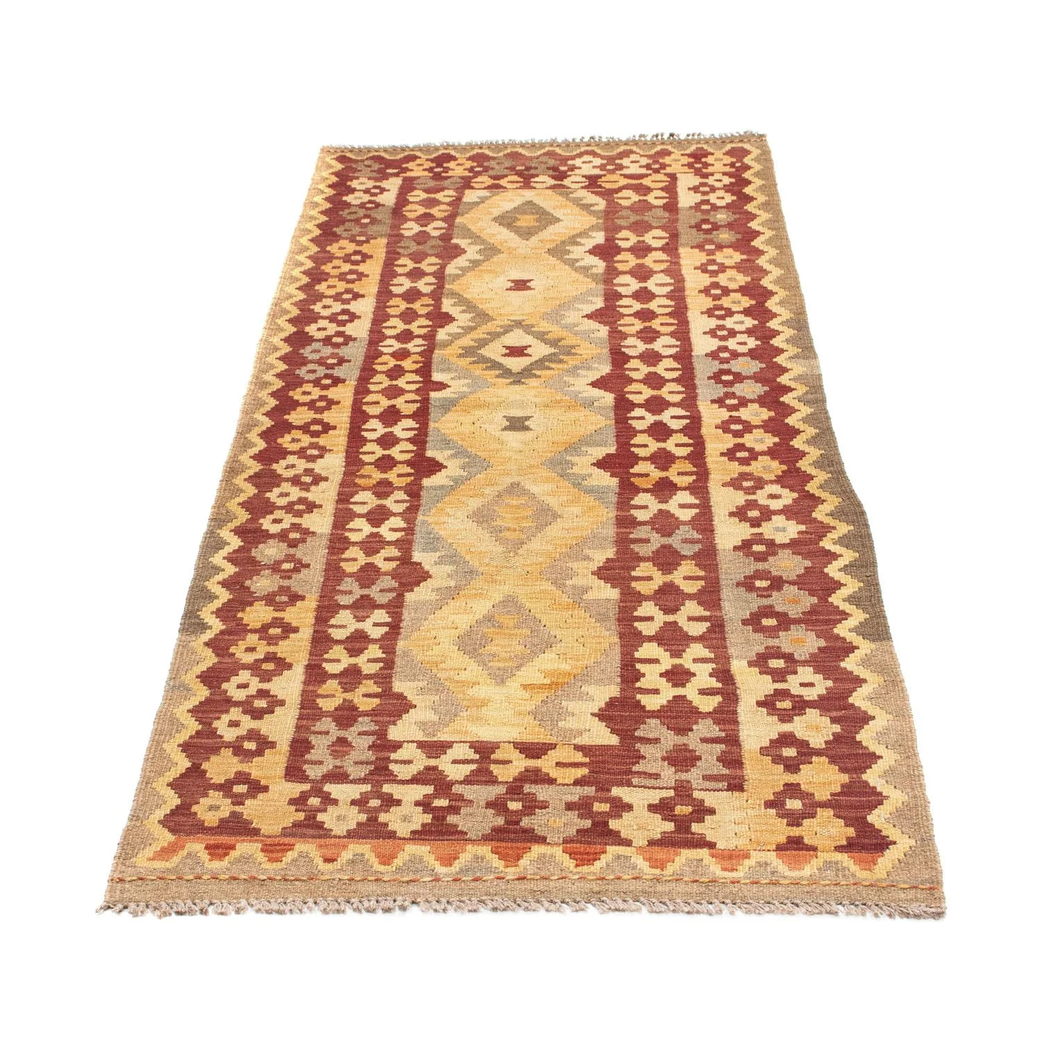 Kelim Teppich - Oriental 195 x 79 cm - braun - Image 5