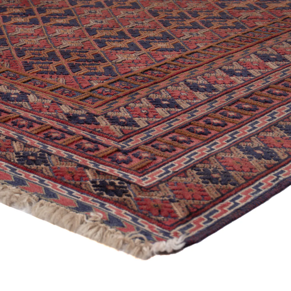 Kelim Afghan Teppich 196x148cm - Image 4