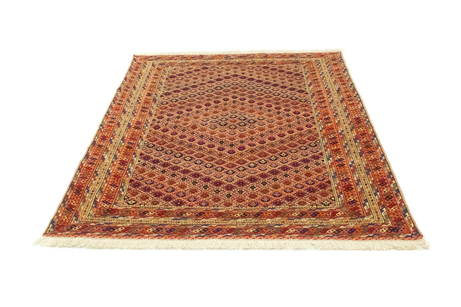 Kelim Afghan Teppich 196x154cm - Image 5