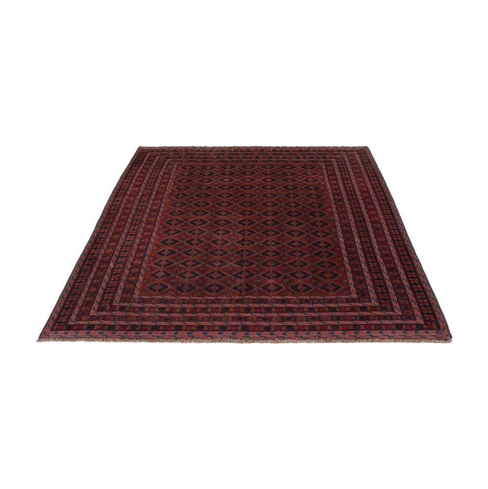 Kelim Afghan Teppich 196x156cm - Image 6
