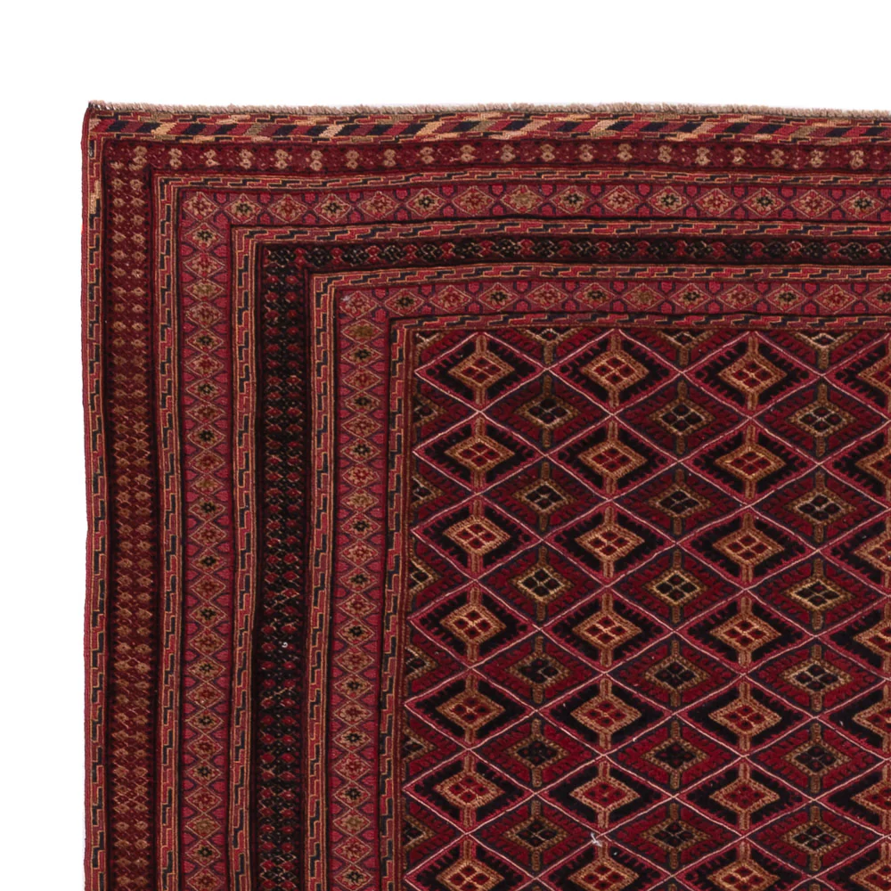 Kelim Teppich - Oriental - 196 x 156 cm - dunkelrot - Image 3