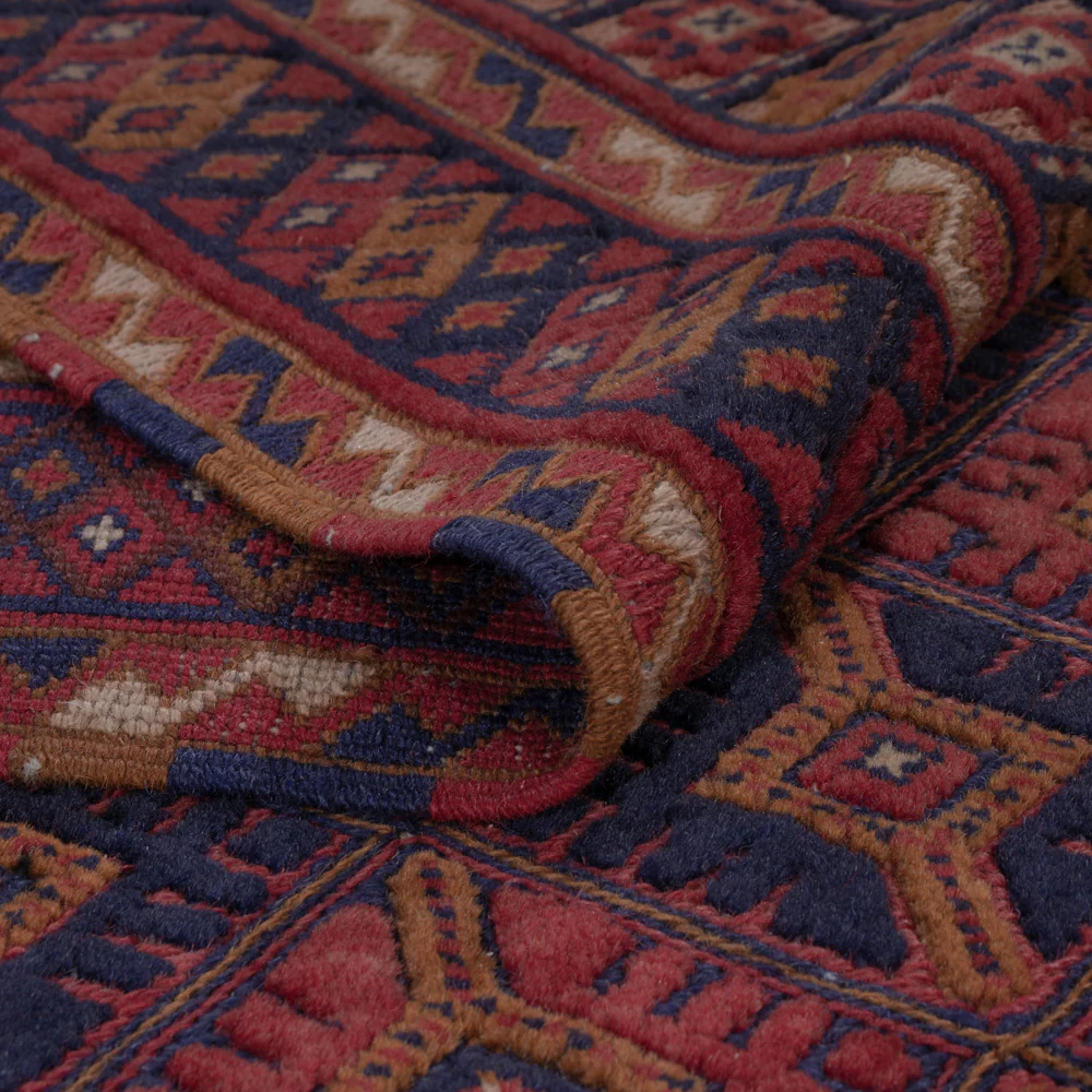 Kelim Afghan Teppich 197x158cm - Image 5