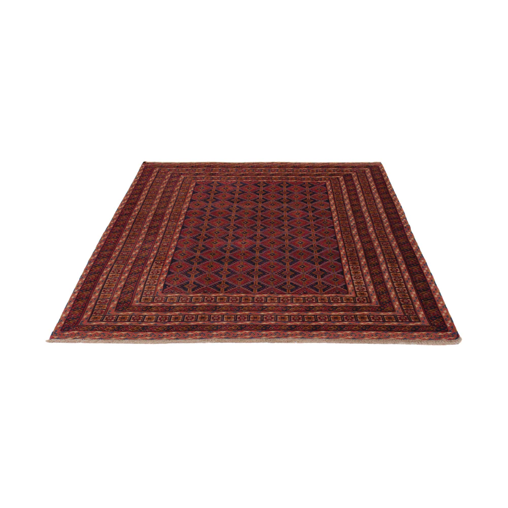 Kelim Afghan Teppich 197x158cm - Image 6