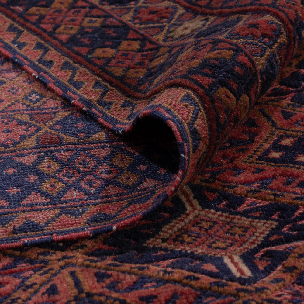 Kelim Afghan Teppich 197x161cm - Image 5