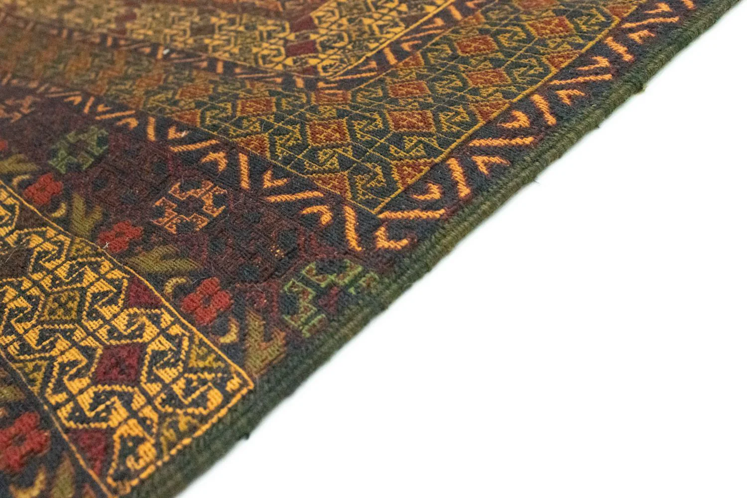 Kelim Afghan Teppich 198x137cm - Image 3