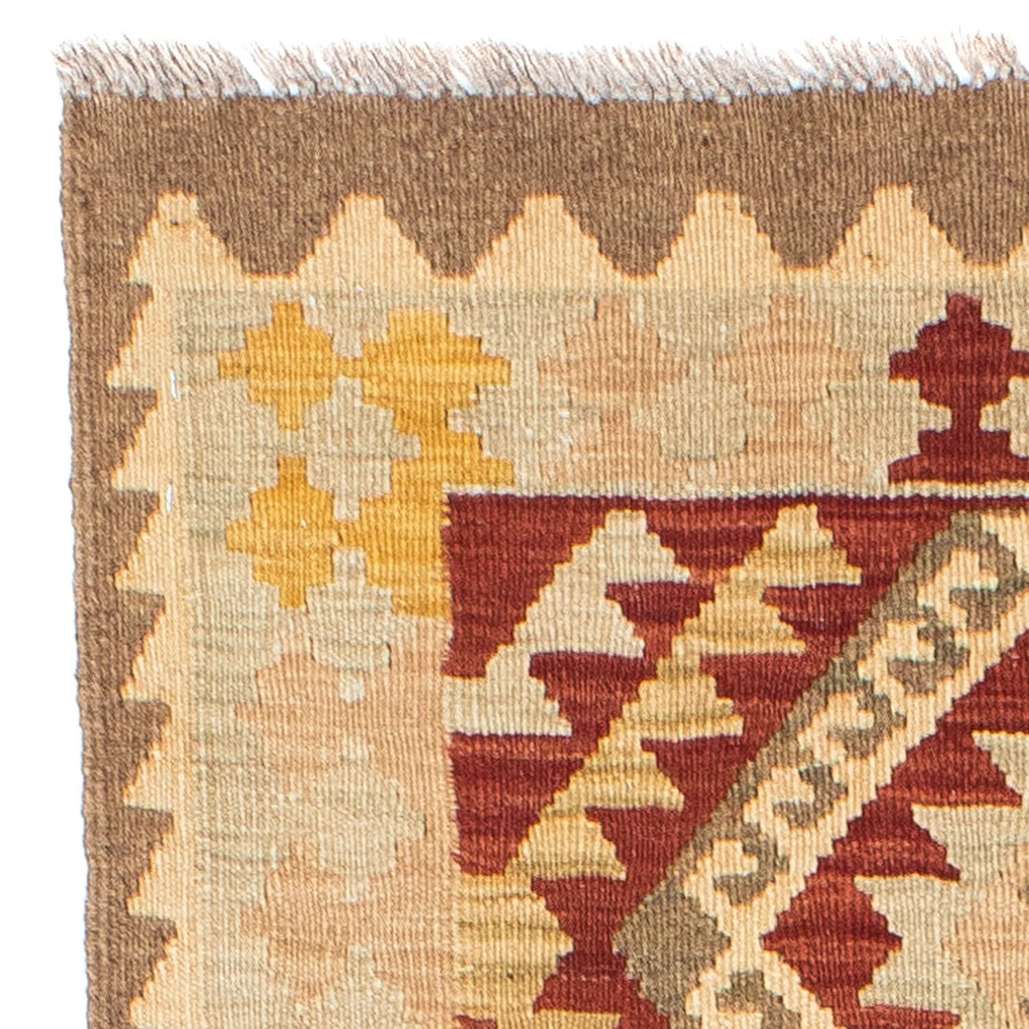 Kelim Teppich - Oriental 198 x 73 cm - beige - Image 3