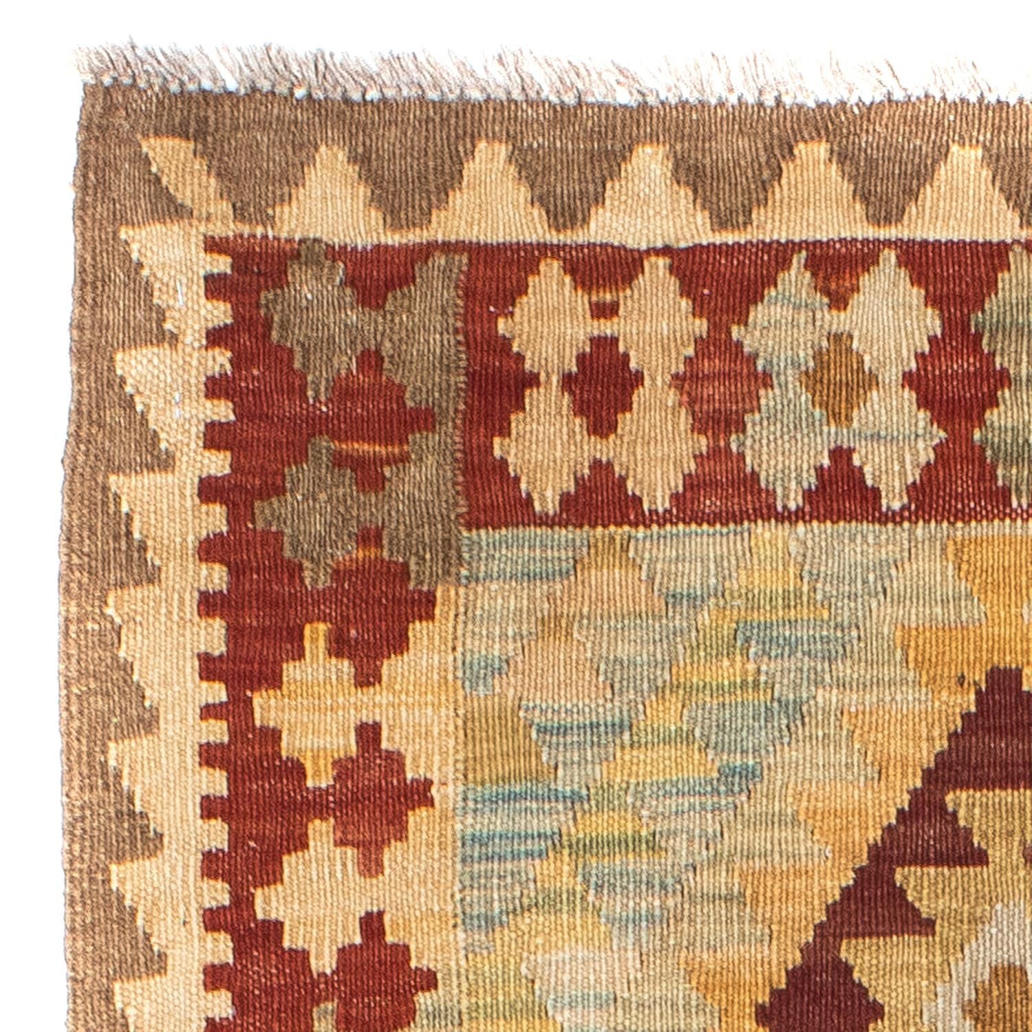 Kelim Teppich - Oriental 198 x 75 cm - beige - Image 3