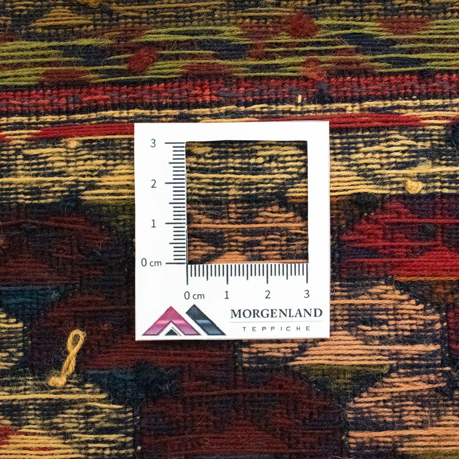 Kelim Afghan Teppich 198x78cm - Image 7