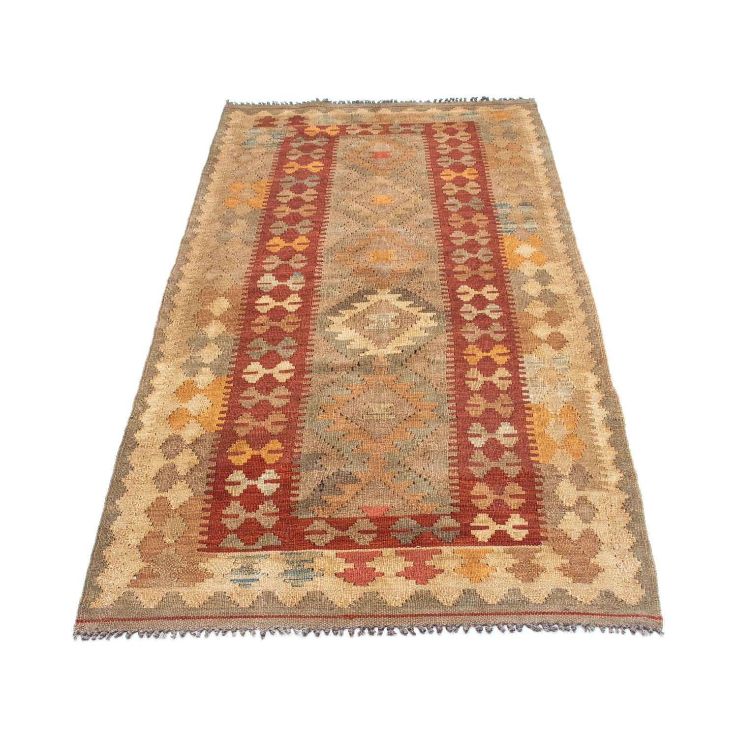 Kelim Teppich - Oriental 198 x 81 cm - hellbraun - Image 5
