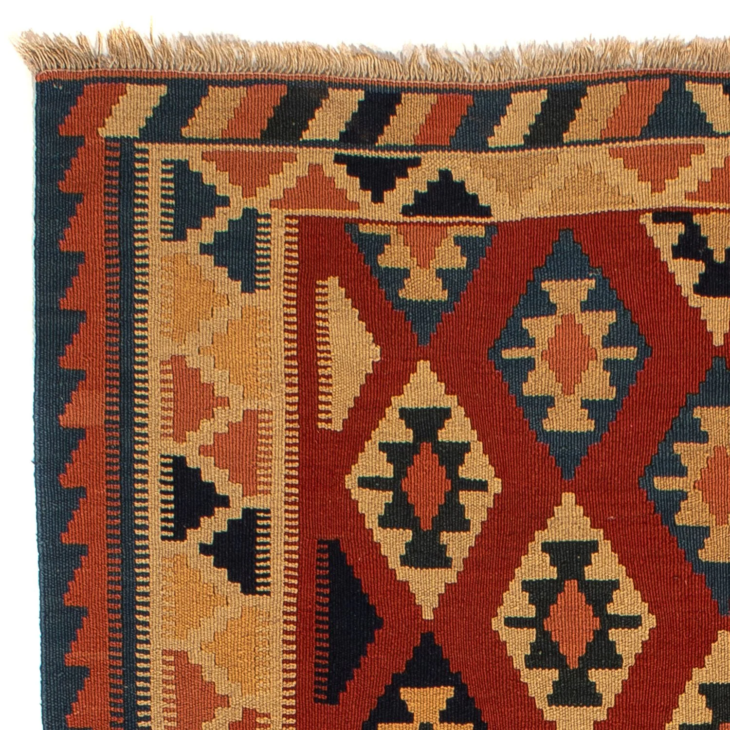 Kelim Teppich - Oriental 200 x 153 cm - rost - Image 3