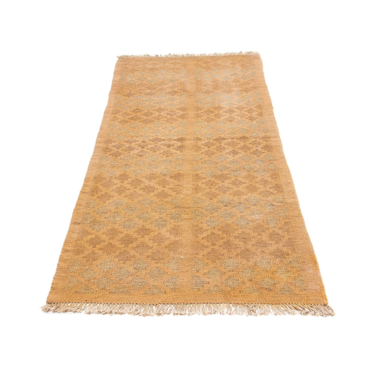 Kelim Teppich - Oriental 200 x 84 cm - hellbraun - Image 5