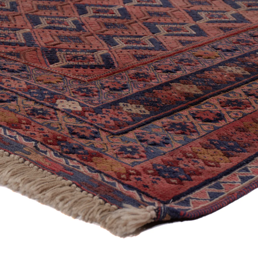 Kelim Afghan Teppich 201x141cm - Image 4