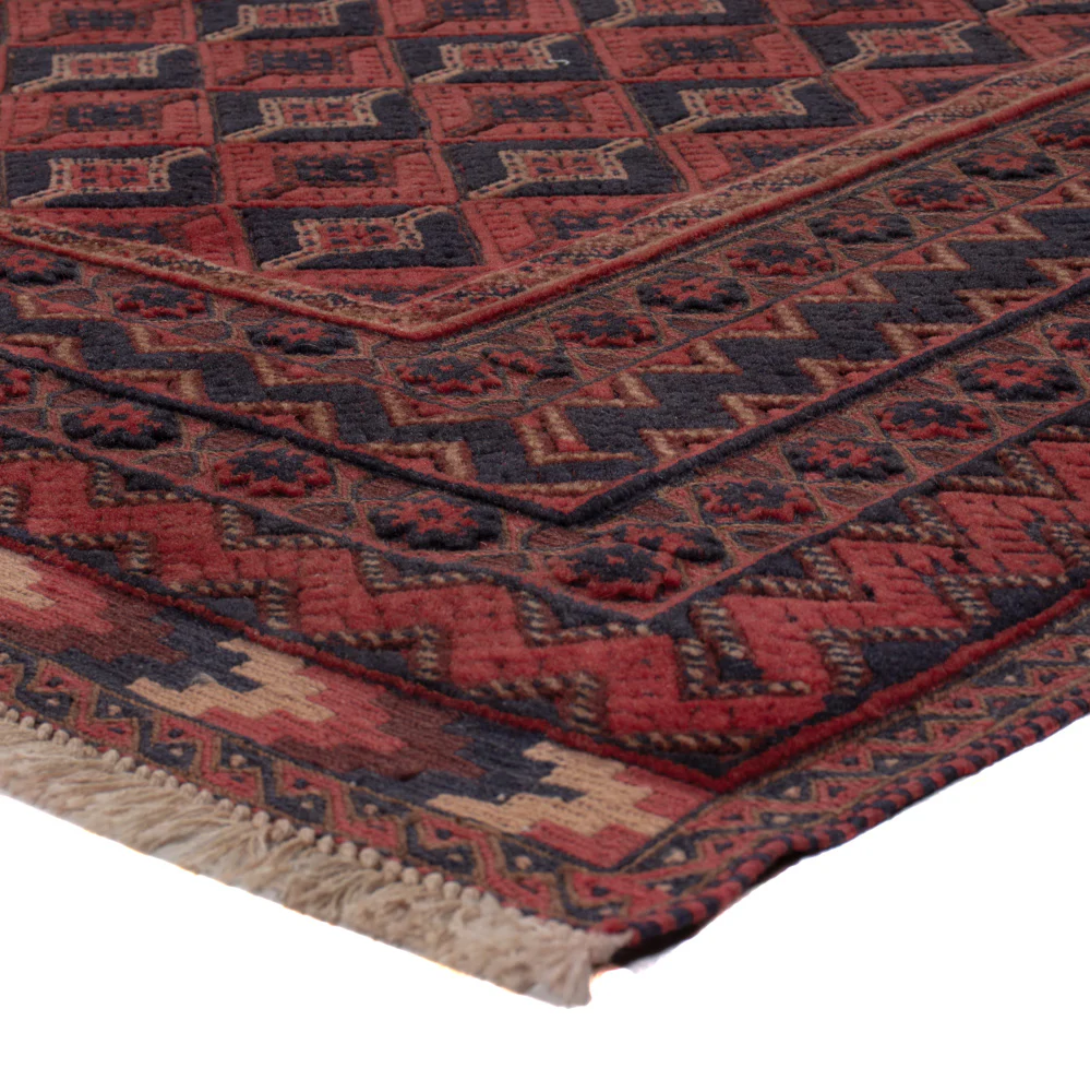 Kelim Afghan Teppich 201x161cm - Image 4