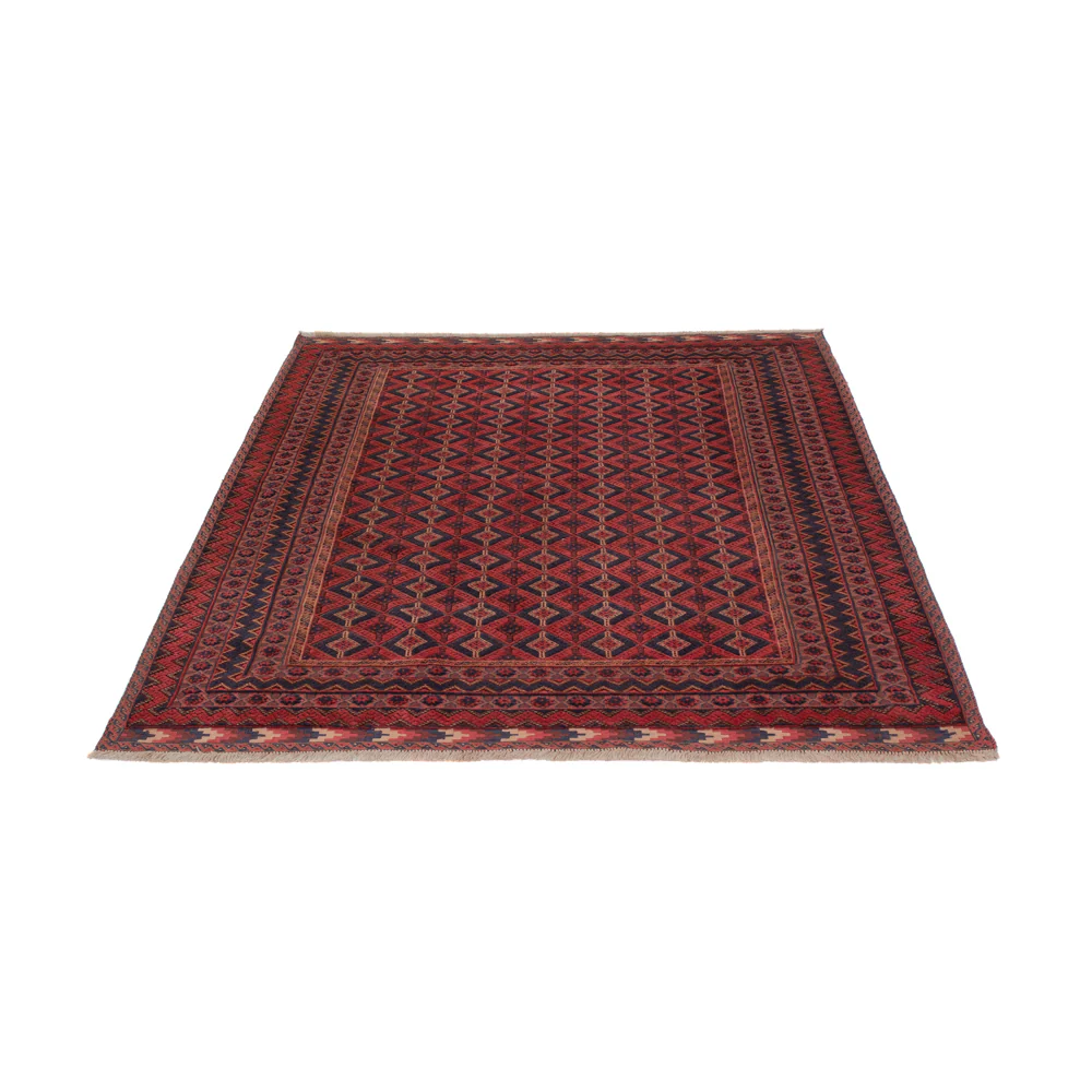 Kelim Afghan Teppich 201x161cm - Image 6