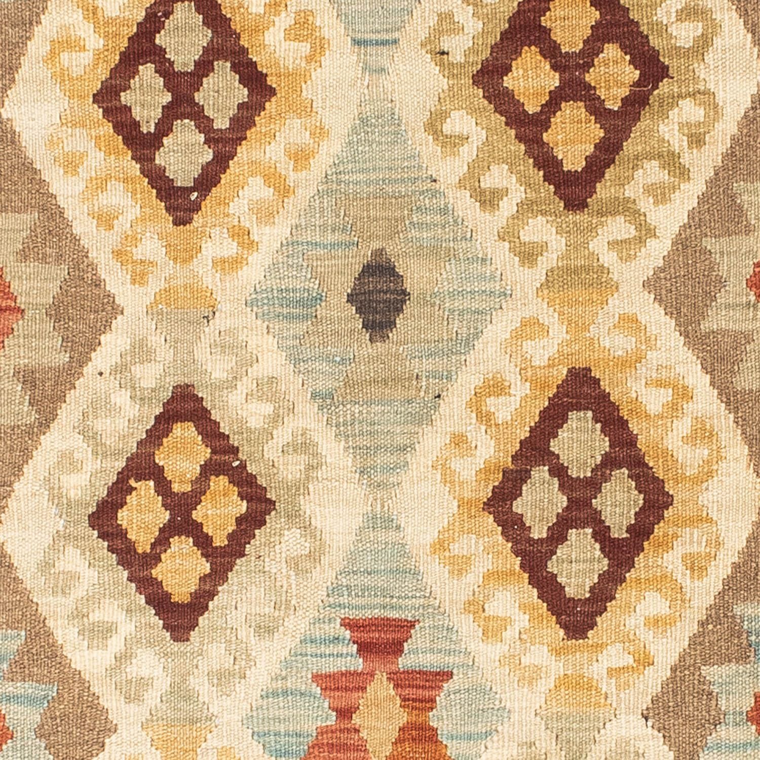 Kelim Teppich - Oriental 201 x 78 cm - beige - Image 2