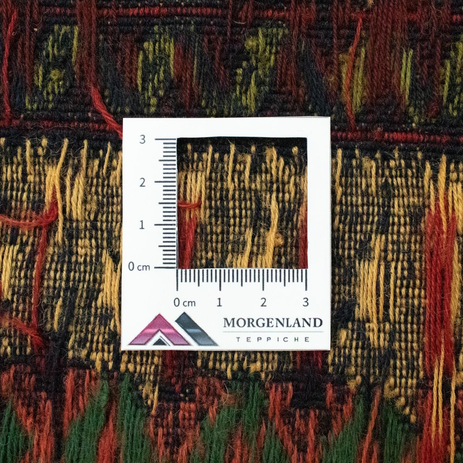 Kelim Afghan Teppich 201x82cm - Image 6