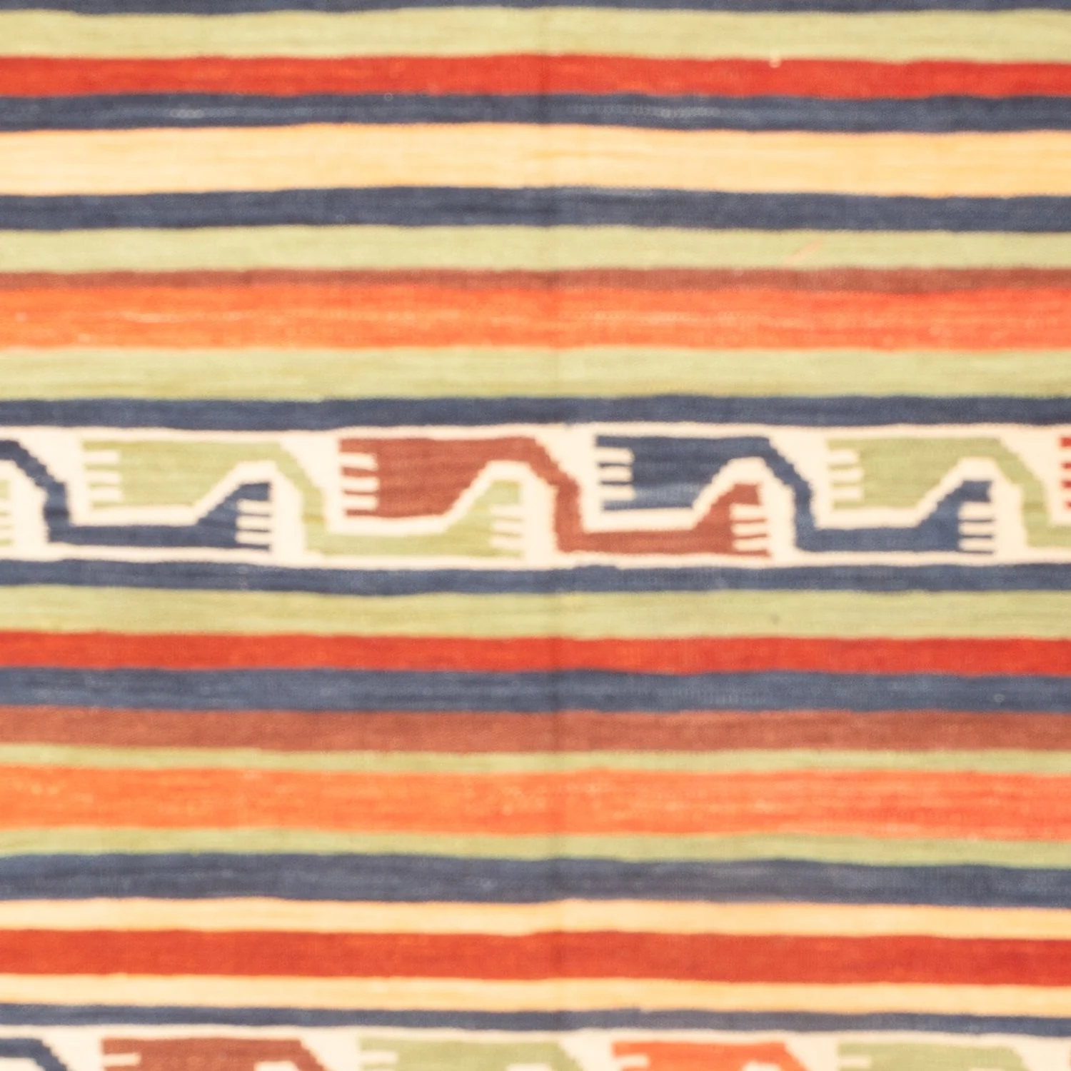 Kelim Afghan Teppich 202x154cm - Image 2