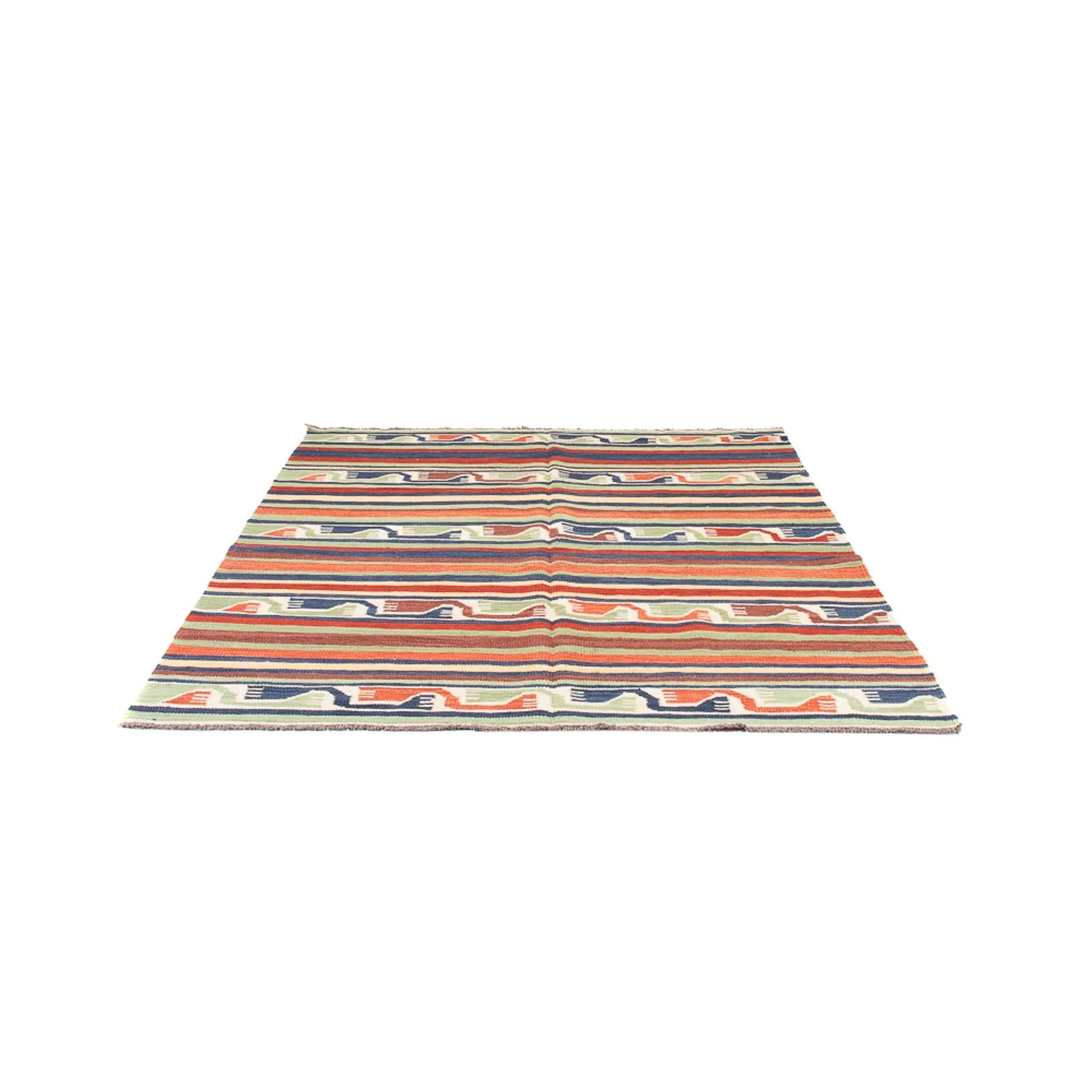 Kelim Afghan Teppich 202x154cm - Image 5