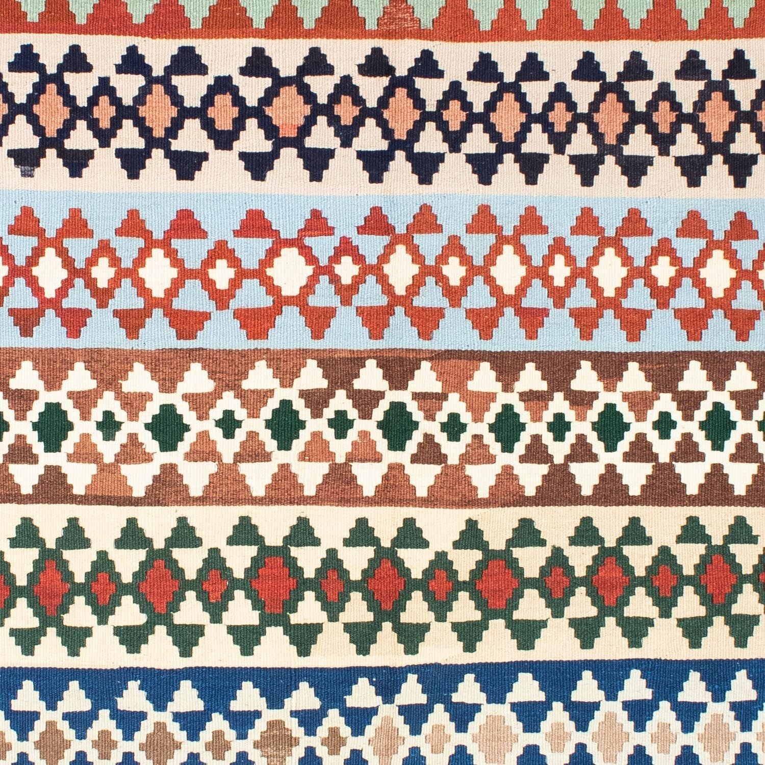 Kelim Teppich - Oriental 203 x 150 cm - beige - Image 2