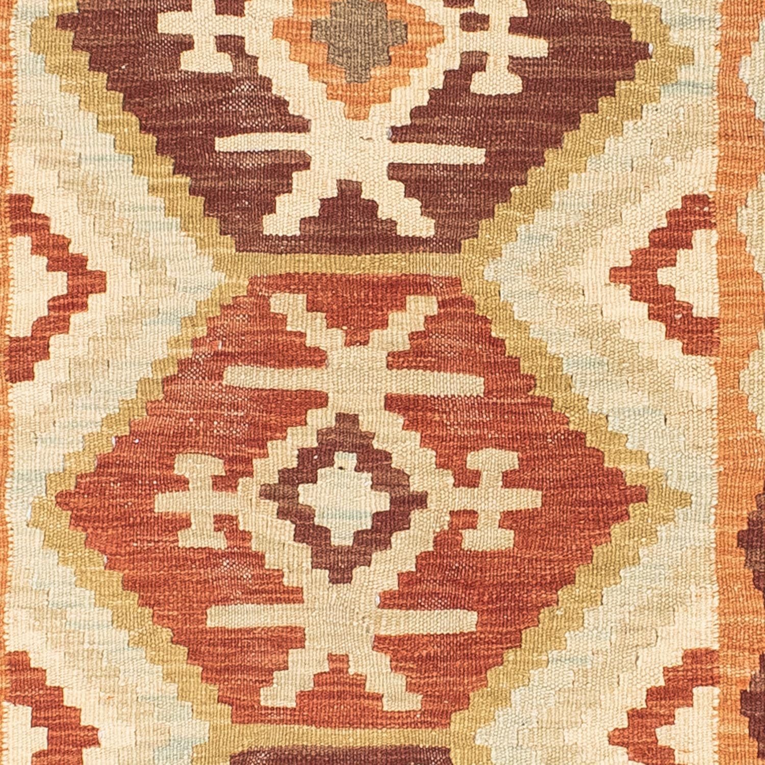 Kelim Teppich - Oriental 203 x 73 cm - beige - Image 2