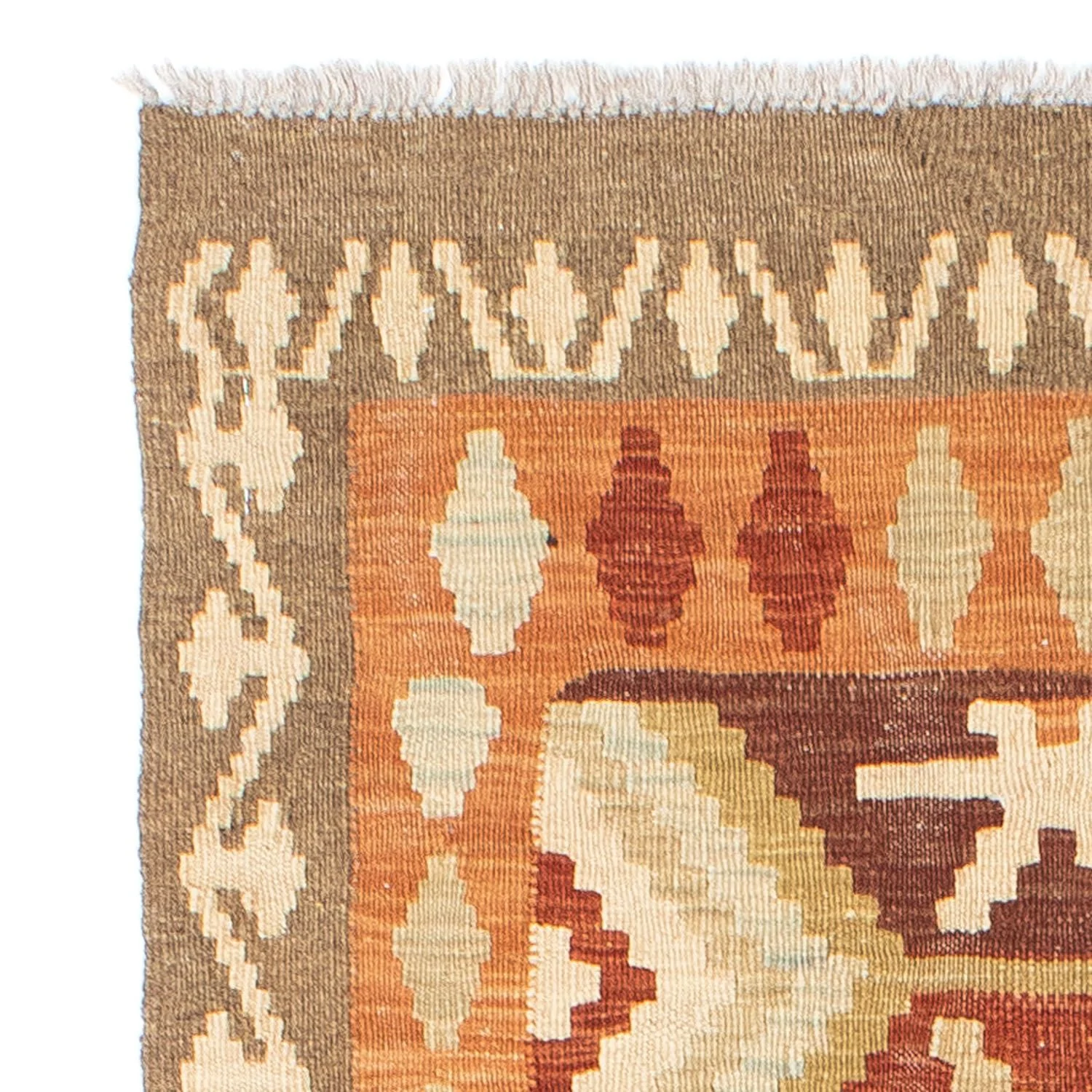 Kelim Teppich - Oriental 203 x 73 cm - beige - Image 3