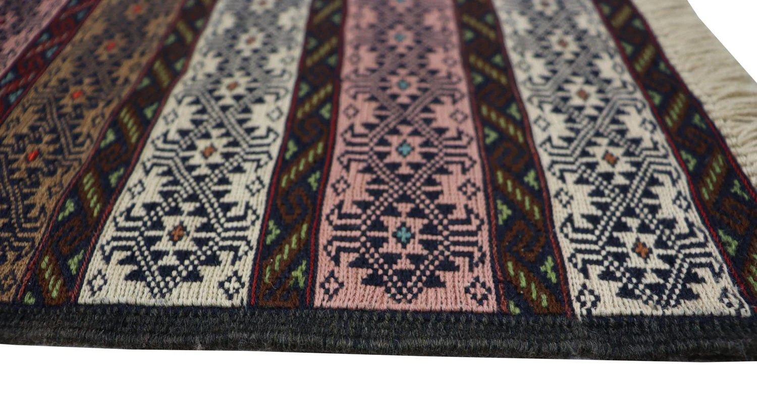 Kelim Teppich - Oriental 205 x 129 cm - blau - Image 4