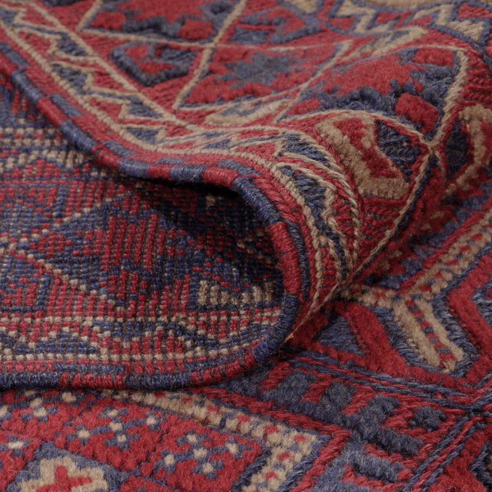 Kelim Afghan Teppich 206x151cm - Image 5