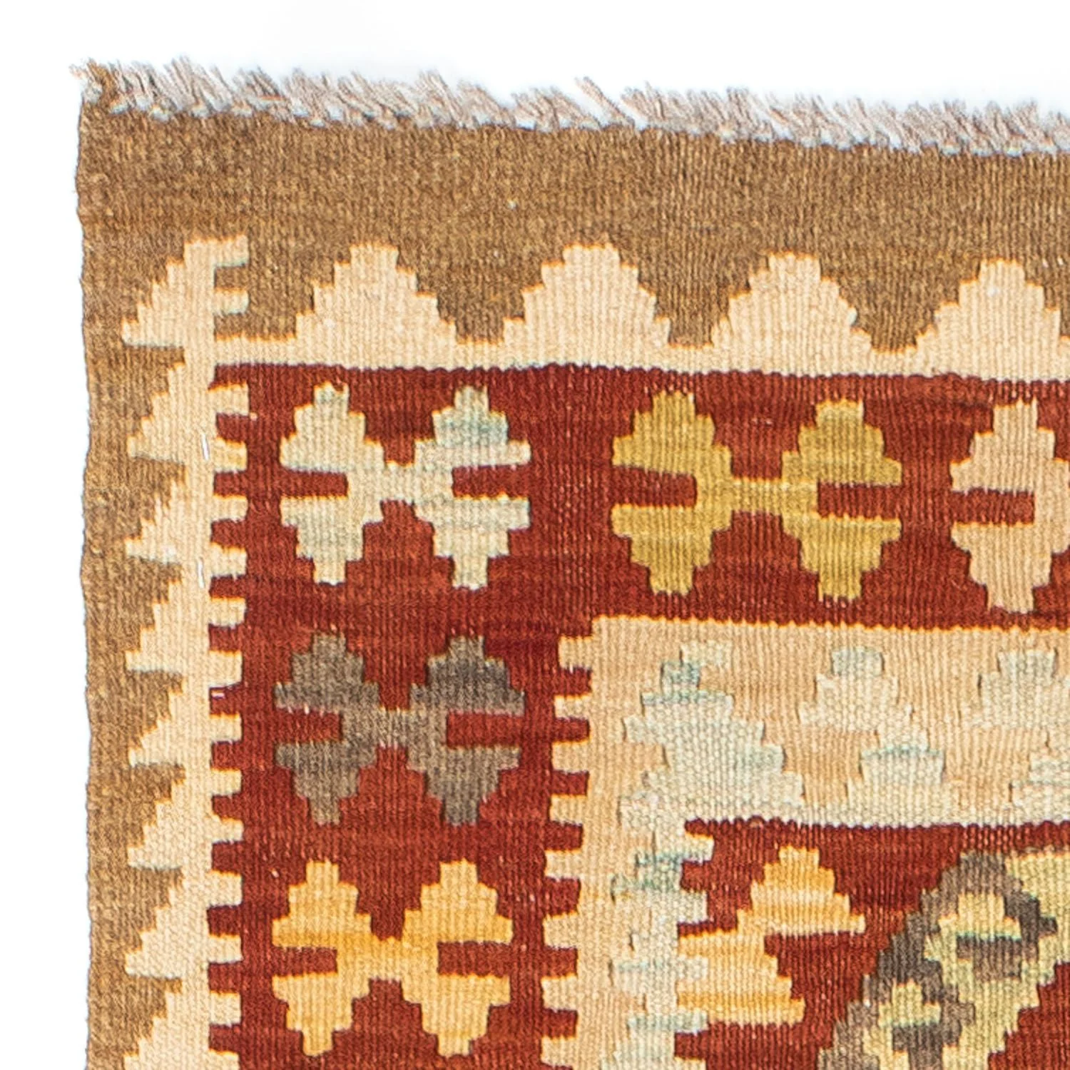 Kelim Teppich - Oriental 206 x 71 cm - beige - Image 3