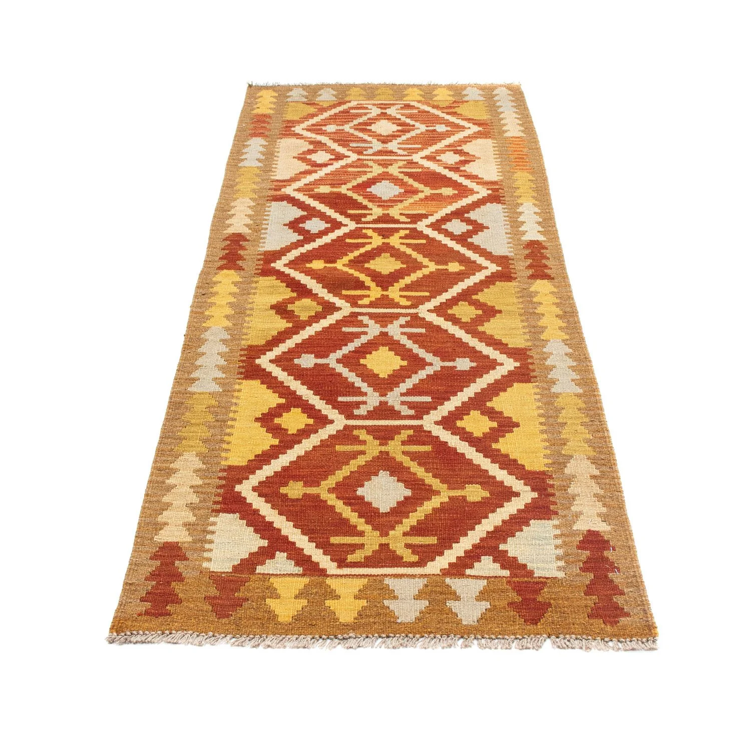Kelim Fars Teppich 206x73cm - Image 5