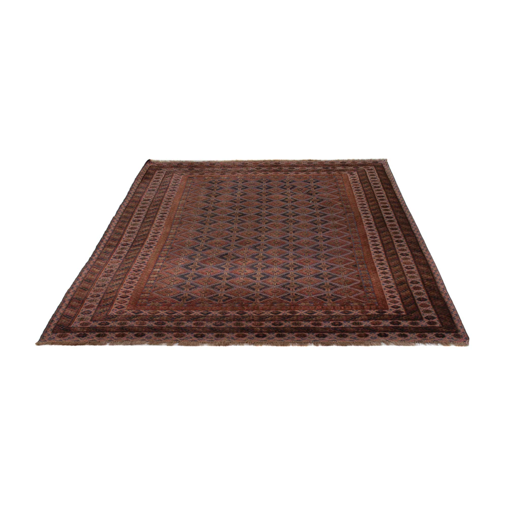 Kelim Afghan Teppich 207x156cm - Image 6