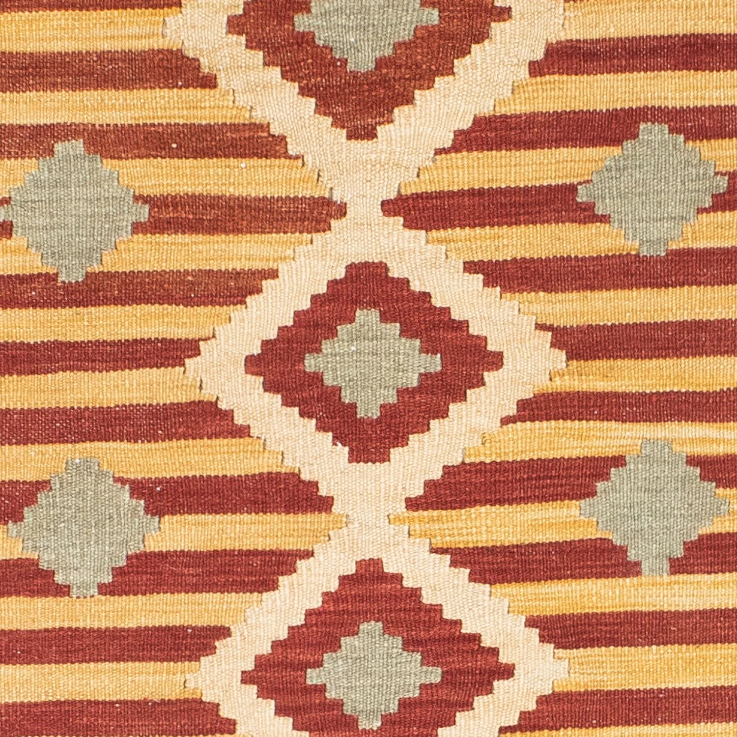 Kelim Teppich - Oriental 207 x 74 cm - beige - Image 2