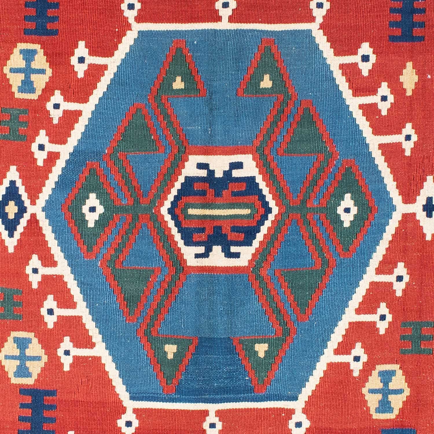 Kelim Teppich - Oriental 208 x 160 cm - rot - Image 2