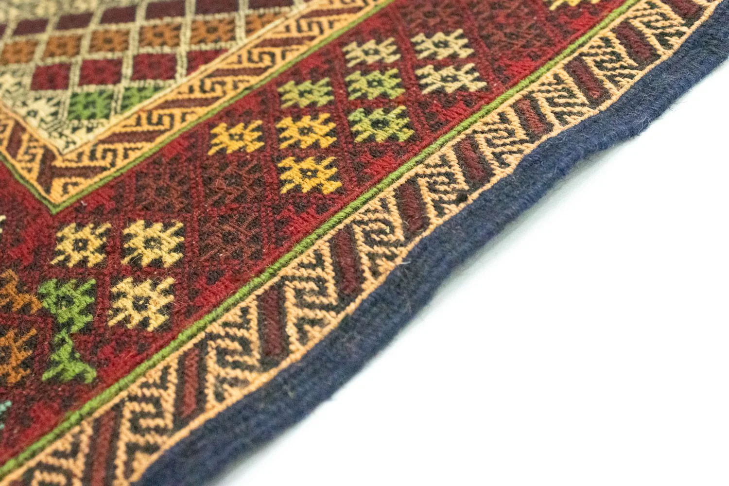 Kelim Afghan Teppich 208x85cm - Image 3