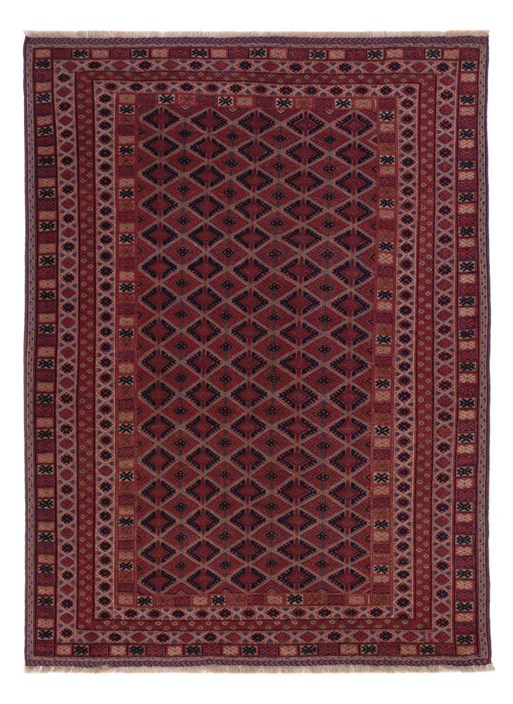 Kelim Afghan Teppich 209x151cm