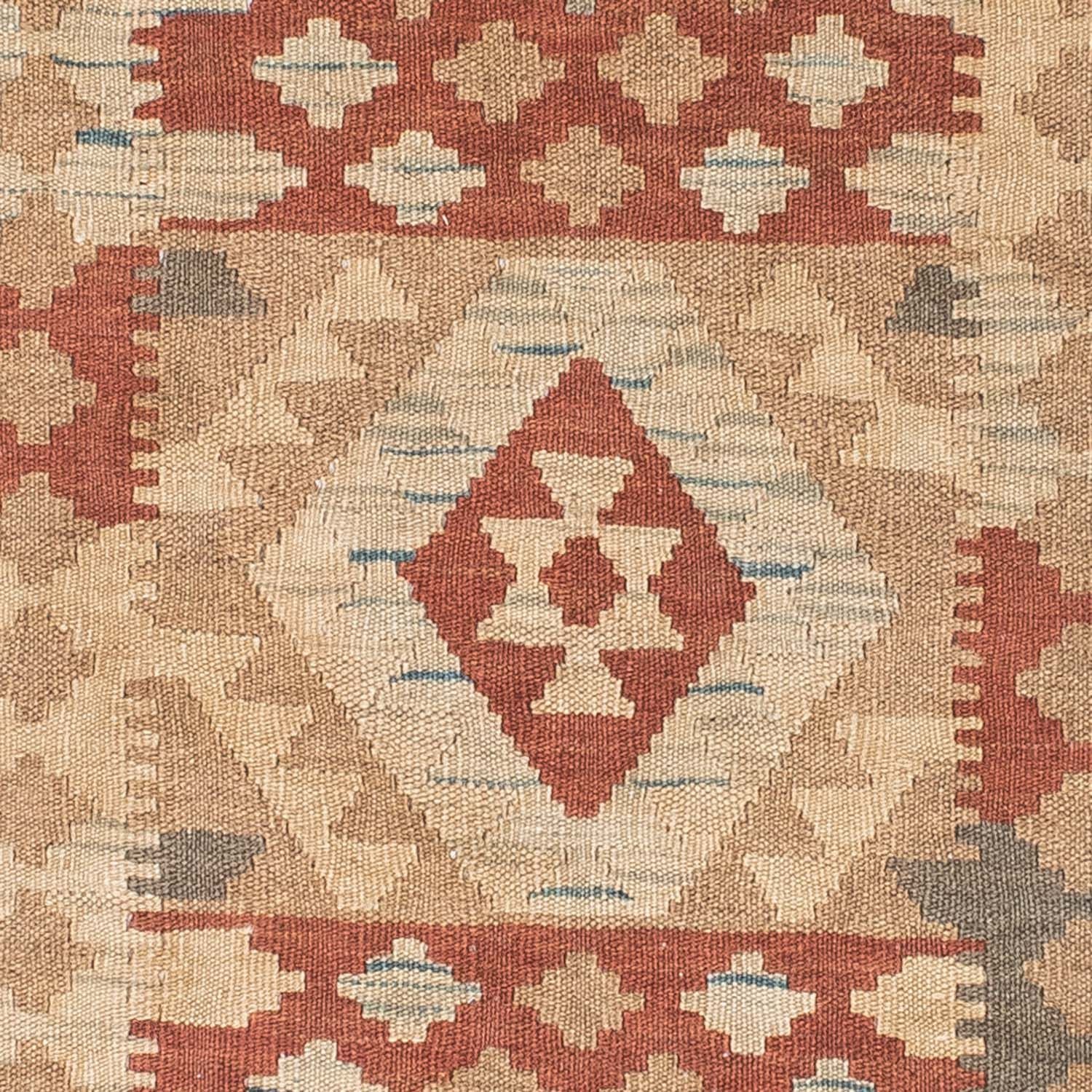 Kelim Teppich - Oriental 212 x 79 cm - hellbraun - Image 2