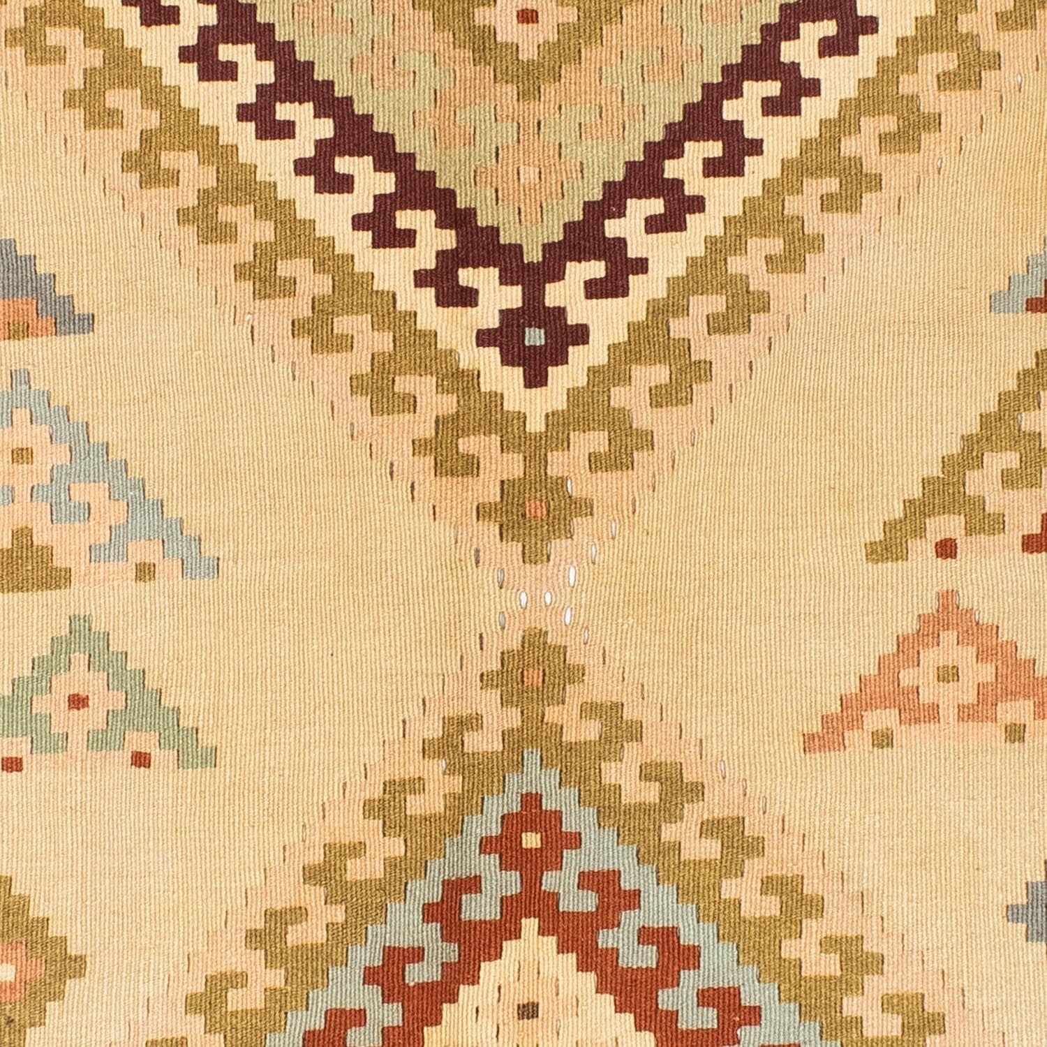 Kelim Teppich - Oriental 216 x 150 cm - hellbeige - Image 2