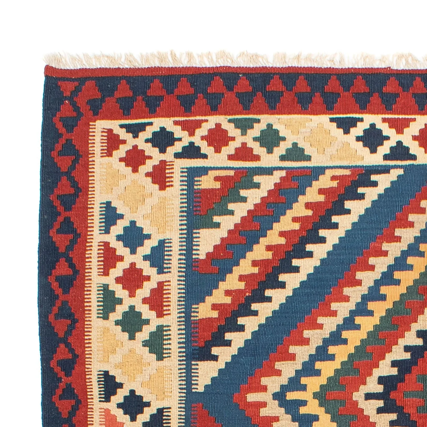 Kelim Teppich - Oriental 217 x 153 cm - mehrfarbig - Image 3
