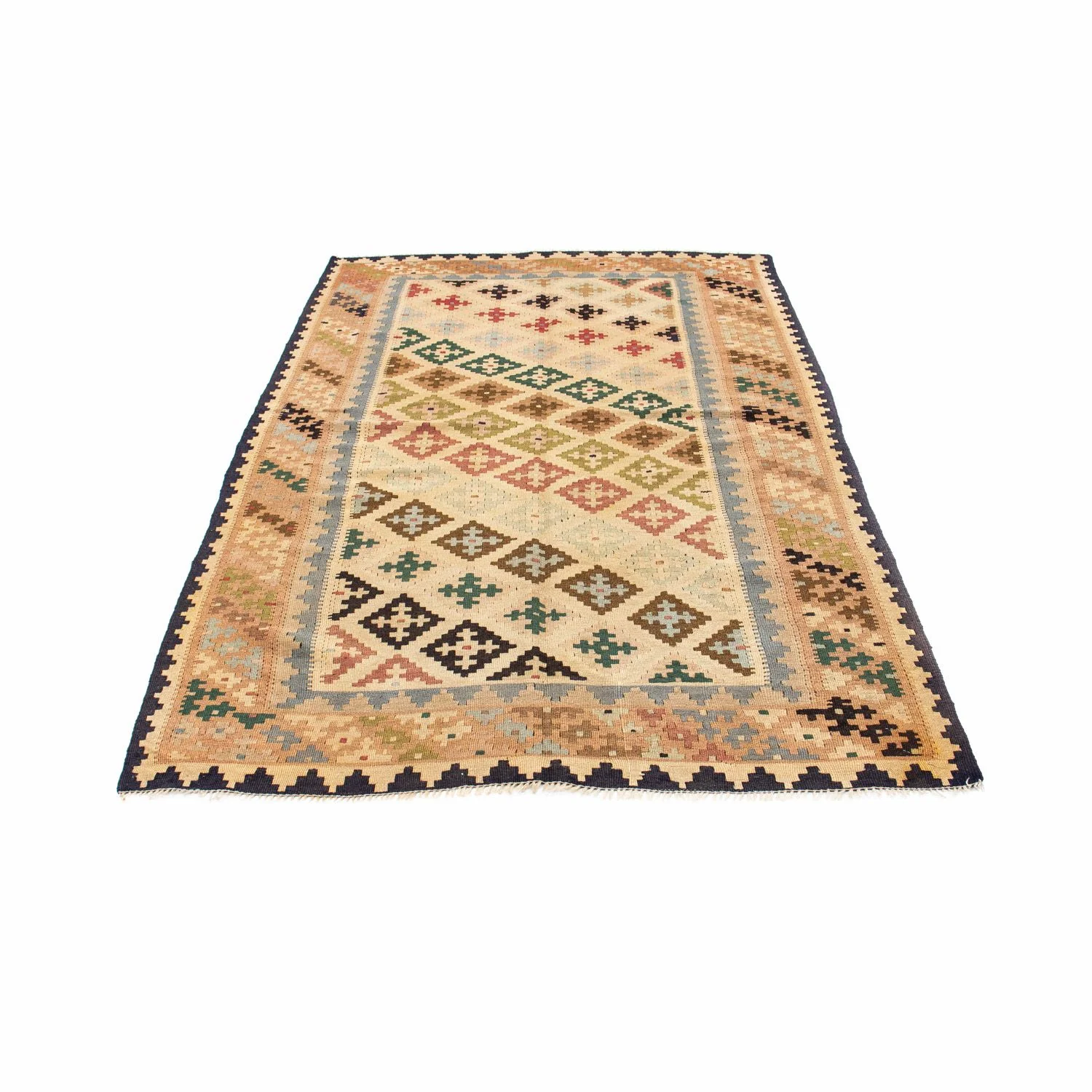 Kelim Teppich - Oriental 223 x 132 cm - beige - Image 5