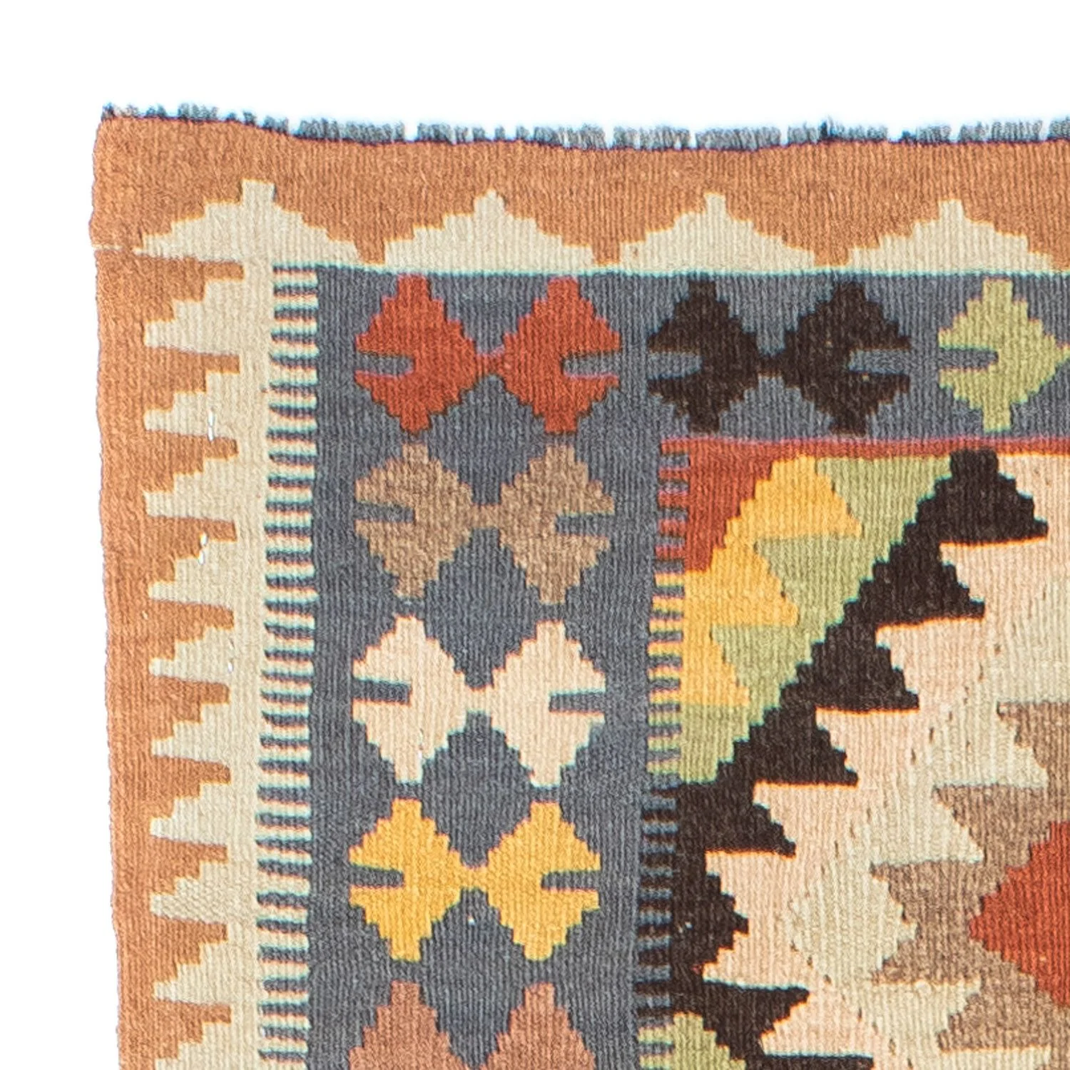 Kelim Teppich - Oriental 230 x 69 cm - beige - Image 3