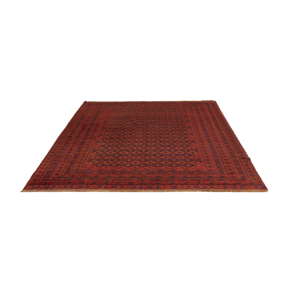 Kelim Afghan Teppich 236x196cm - Image 5
