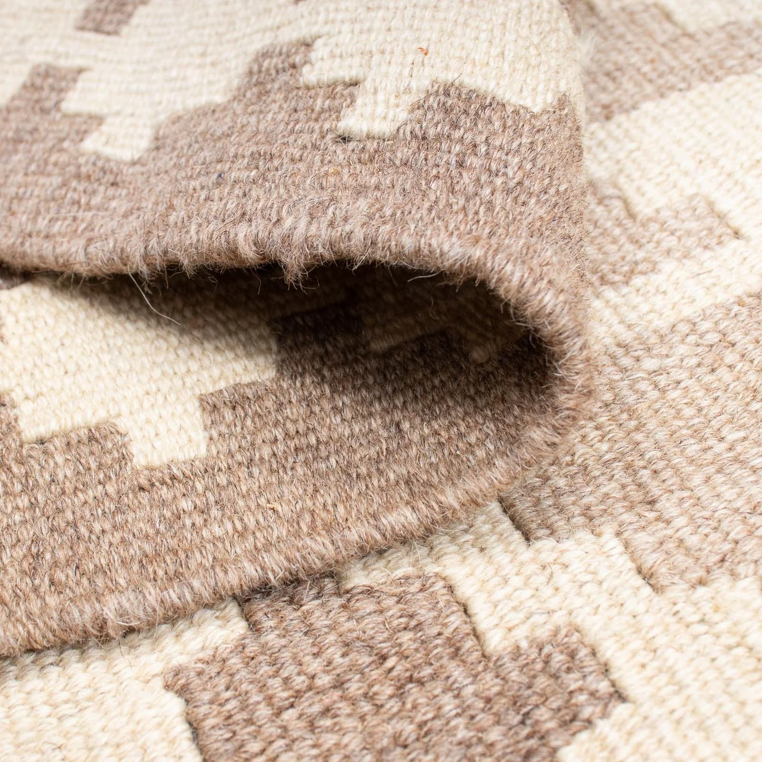 Kelim Teppich - Oriental 240 x 173 cm - beige - Image 4