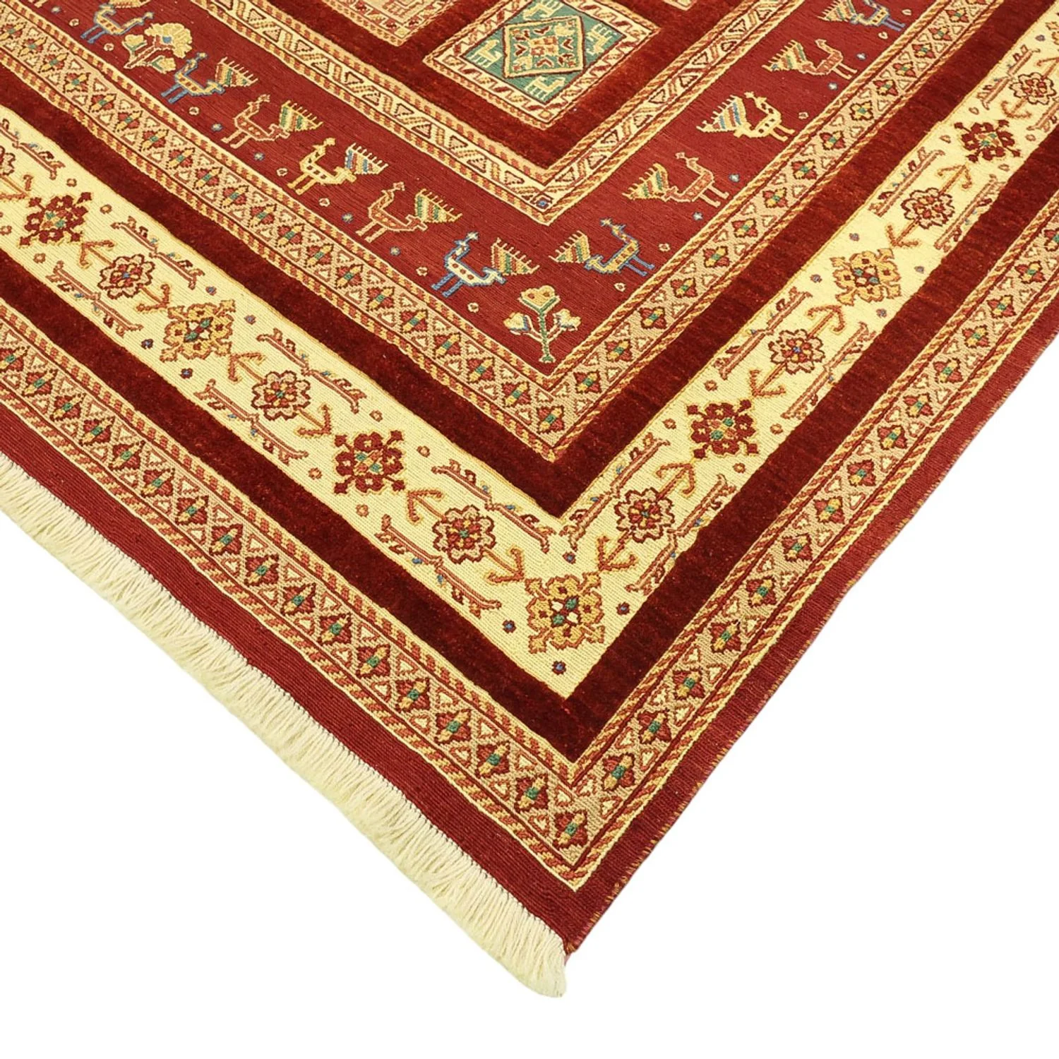 Kelim Fars Teppich 241x171cm - Image 4