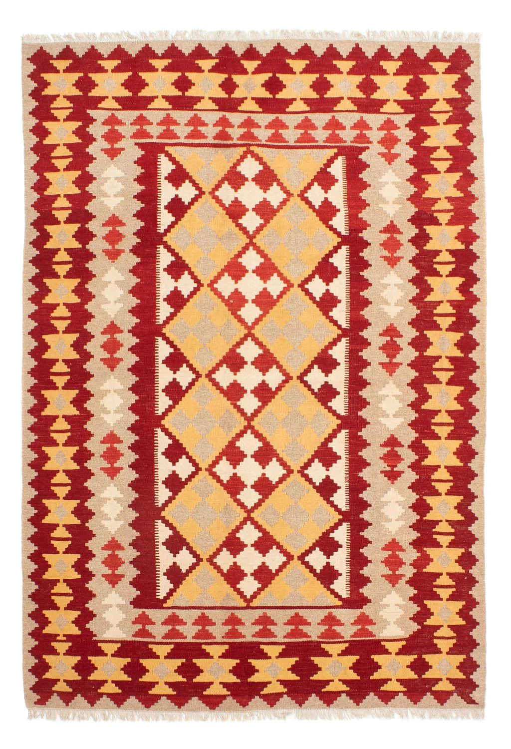 Kelim Teppich - Oriental 243 x 167 cm - mehrfarbig