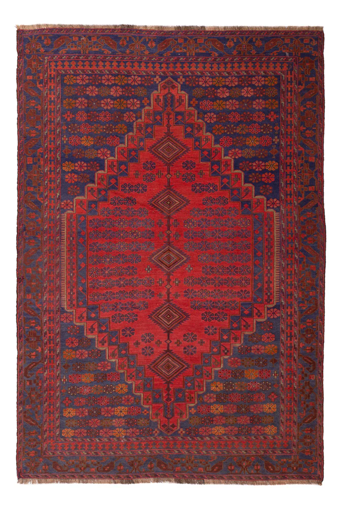 Kelim Afghan Teppich 244x161cm