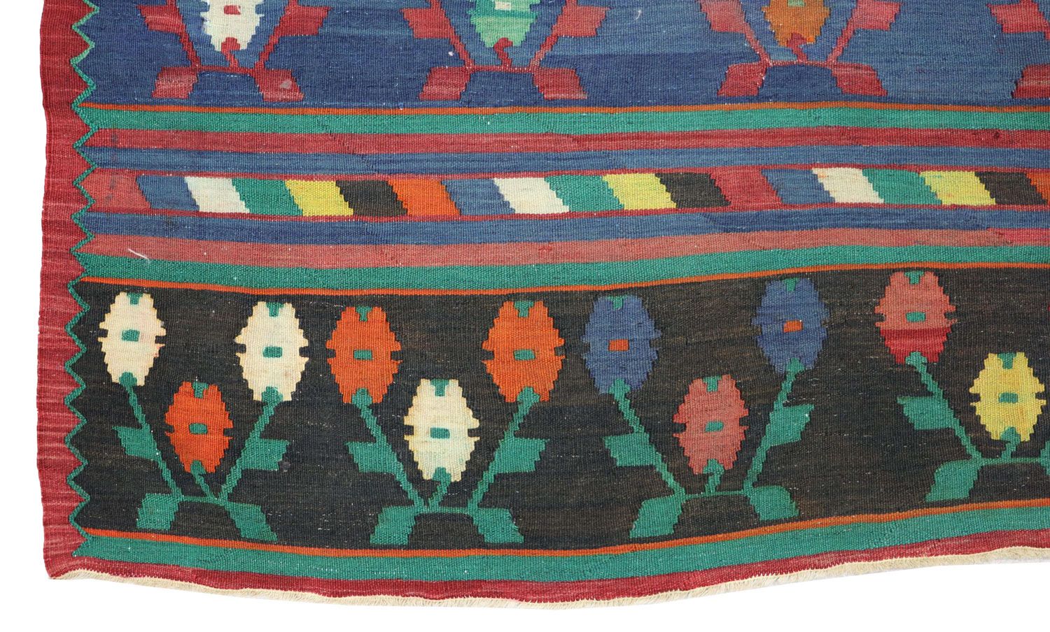 Kelim Teppich - Oriental 244 x 174 cm - mehrfarbig - Image 3