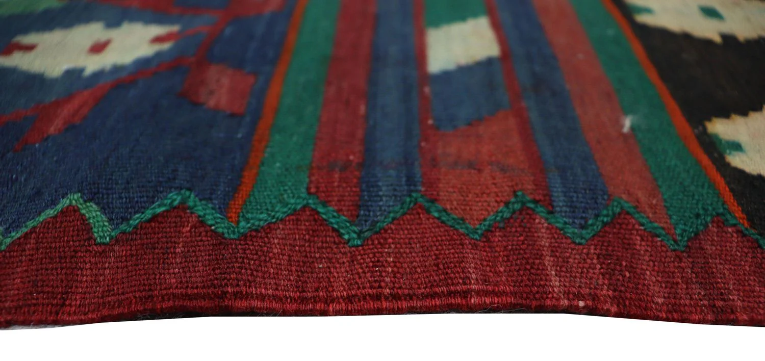 Kelim Teppich - Oriental 244 x 174 cm - mehrfarbig - Image 4